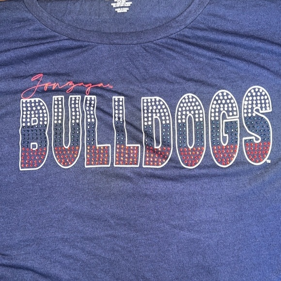 Women’s Gonzaga Washington State Bulldogs DAWGS Jersey Shirt Colosseum Size XXL - Picture 6 of 6